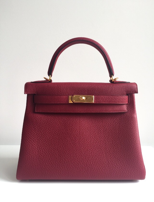 Hermes Kelly 28 Sellier Etoupe Epsom Gold Hardware #C - Vendome Monte Carlo