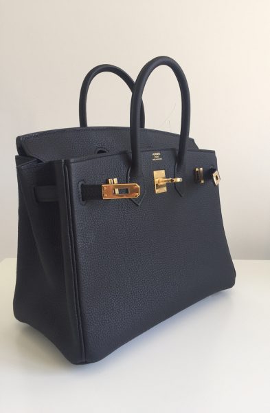 HERMÈS Etoupe Togo Birkin 30 Palladium Hardware AS NEW - Chelsea