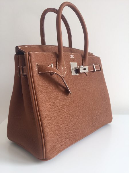 Hermès Violine Sellier Kelly 28cm of Ostrich with Palladium Hardware, Handbags & Accessories Online, Ecommerce Retail