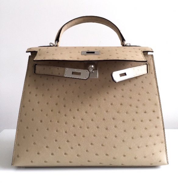 Hermes Kelly 32 Tricolor Special Order Bag Brushed Gold Plated Hardwar –  labelluxe