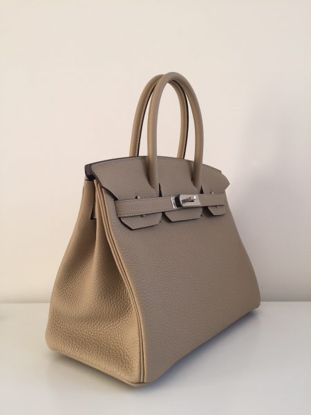 Hermes Birkin 25 Bag in Chai Togo Leather with Gold Hardware – Mightychic