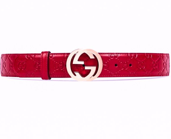 Red belt gucci outlet