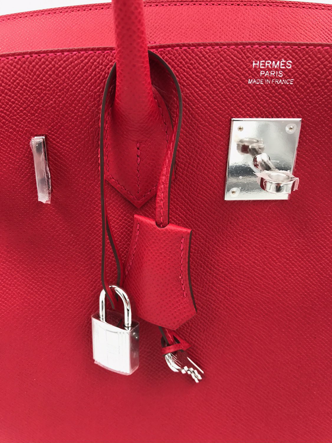 Hermes Birkin 30 Handbag Rouge Casaque Auction