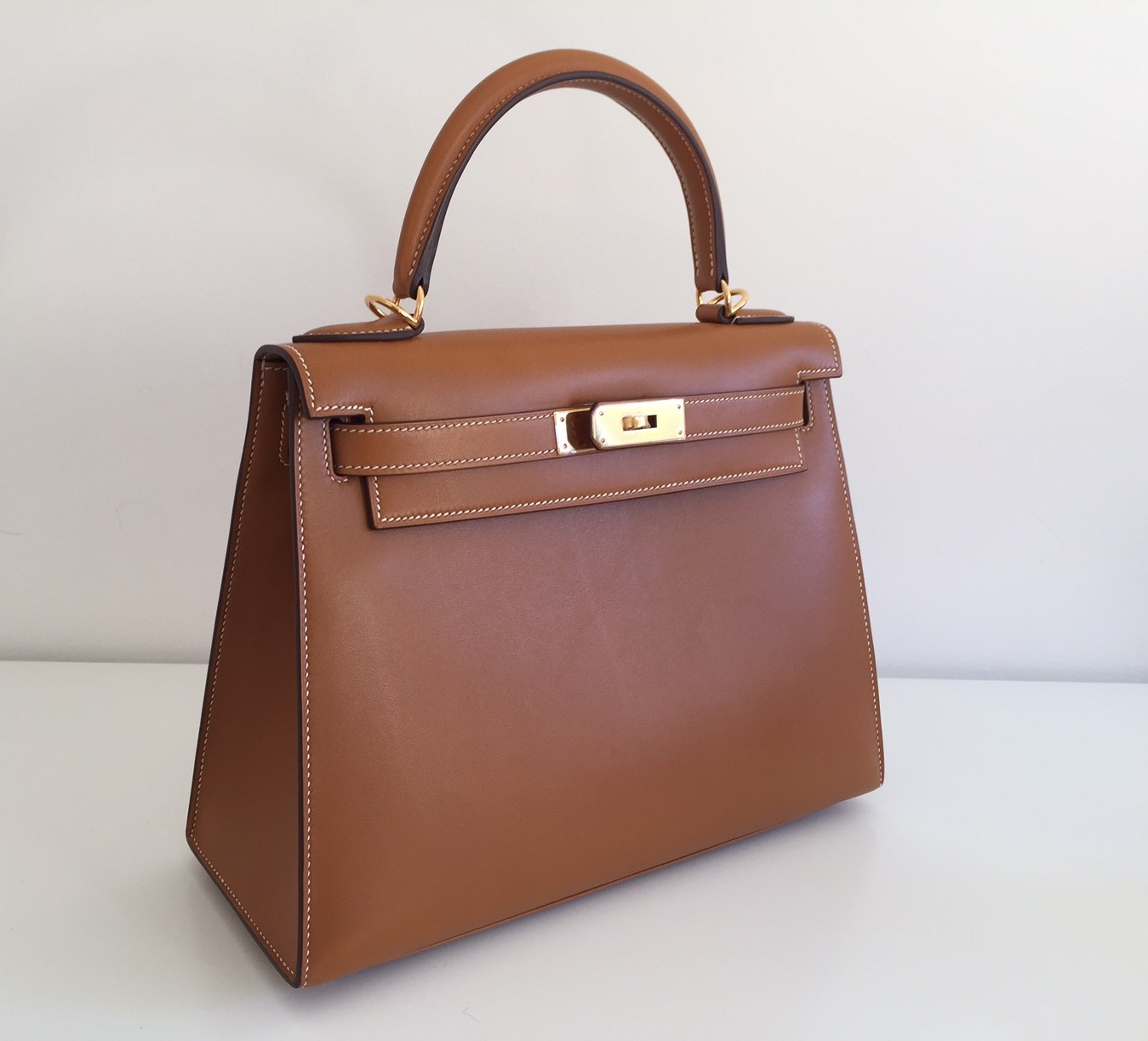 Hermès Natural color Kelly 28 Sellier