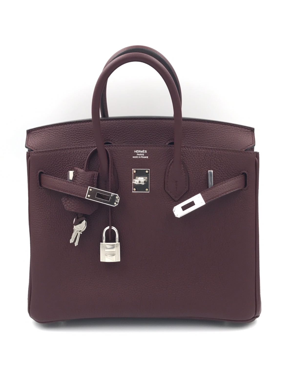 Hermes Birkin 30 Rouge Grenat Togo Palladium Hardware #A - Vendome Monte  Carlo