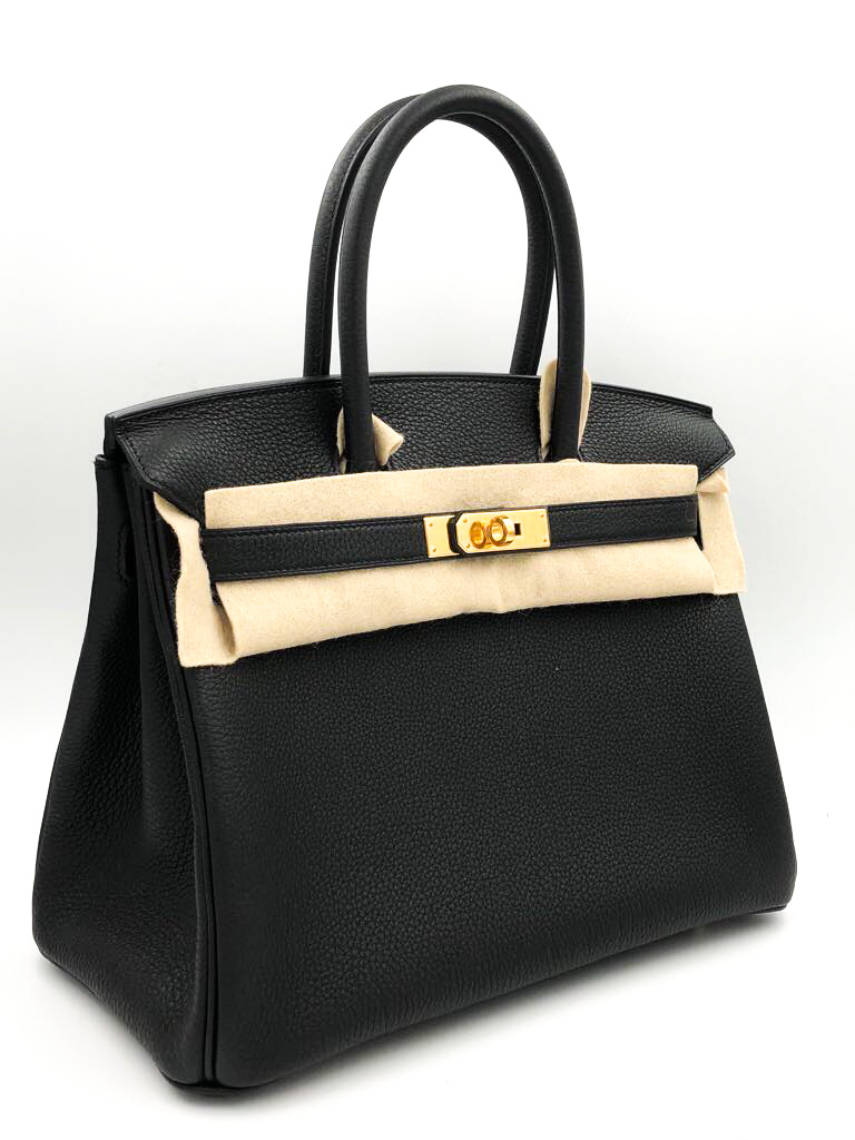 Hermès Black Birkin 35cm of Togo Leather with Gold Hardware, Handbags and  Accessories Online, 2019