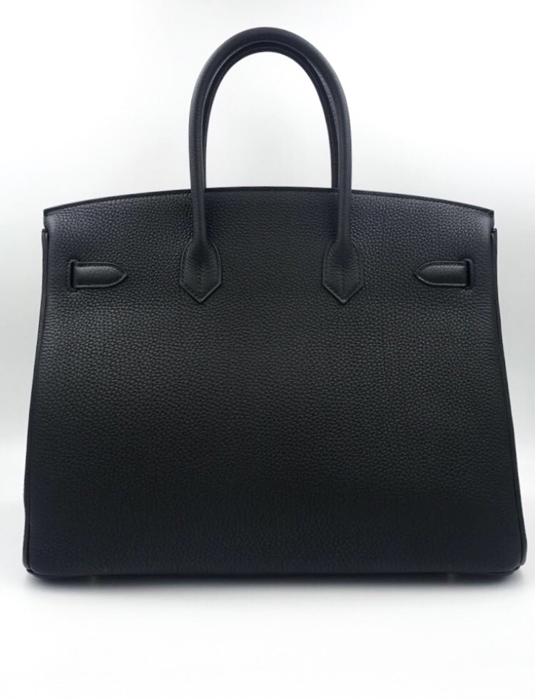 Hermes Birkin 35 Black Togo Gold Hardware - Vendome Monte Carlo