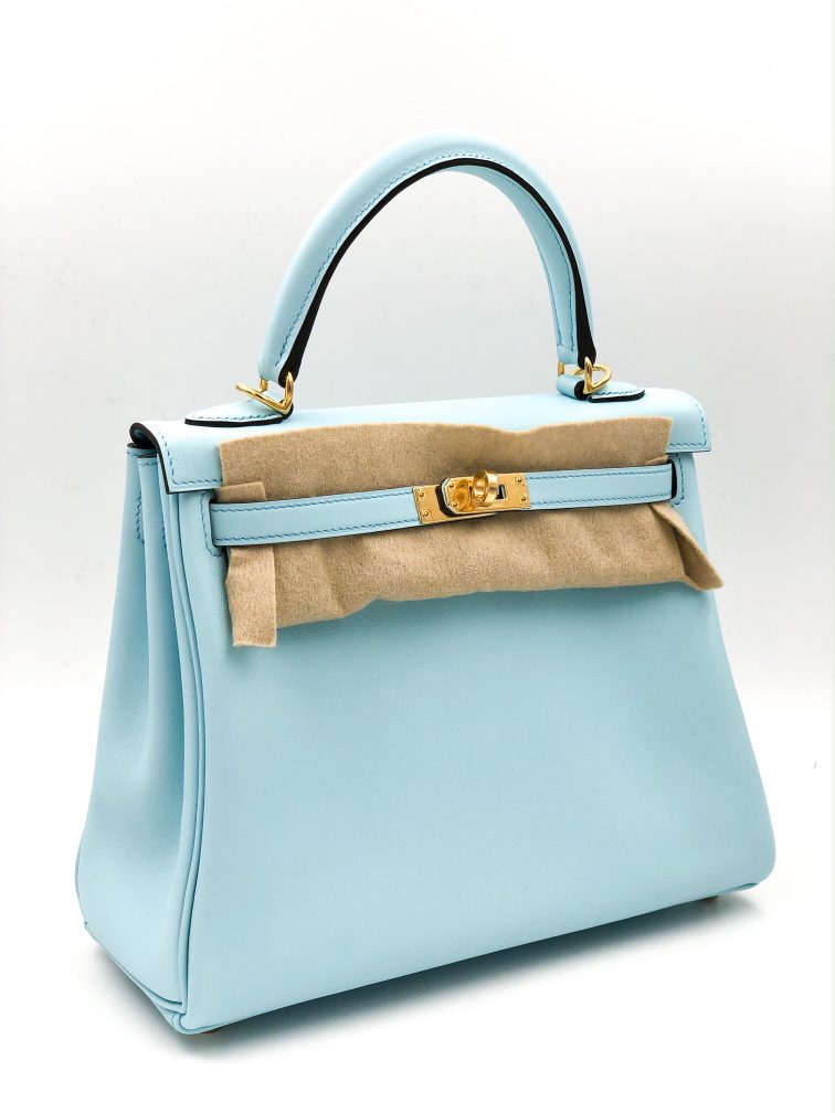 Hermes Deep Bleu Vert Bosphore Swift Kelly 25 PHW, myGemma, SG