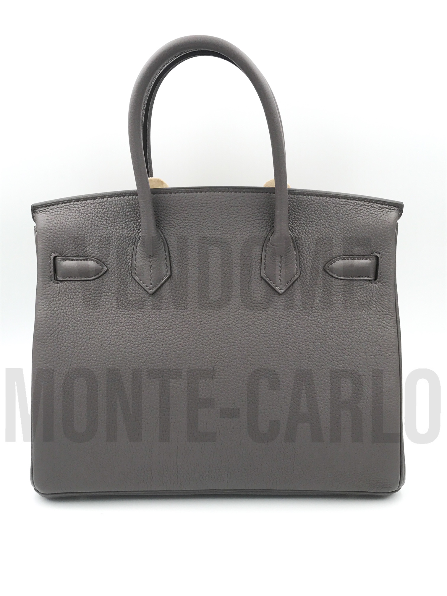 Hermes Birkin 25 Gris Etain Togo Gold Hardware - Vendome Monte Carlo