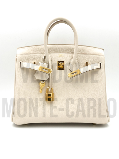 Hermes Birkin 25 Craie Togo Gold Hardware – Madison Avenue Couture