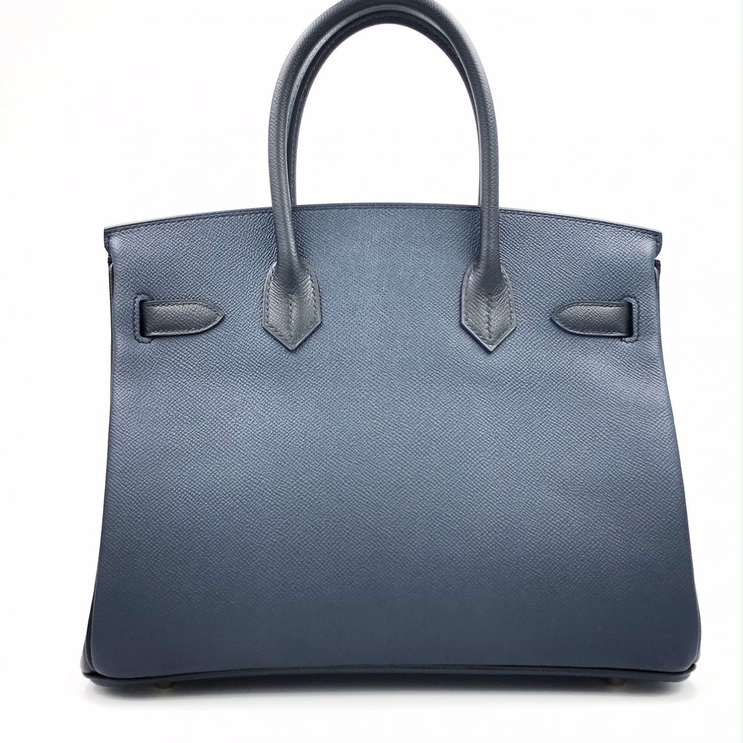 Hermes Evelyne  bag TPM Blue nuit/ Blue indigo Clemence leather Gold  hardware