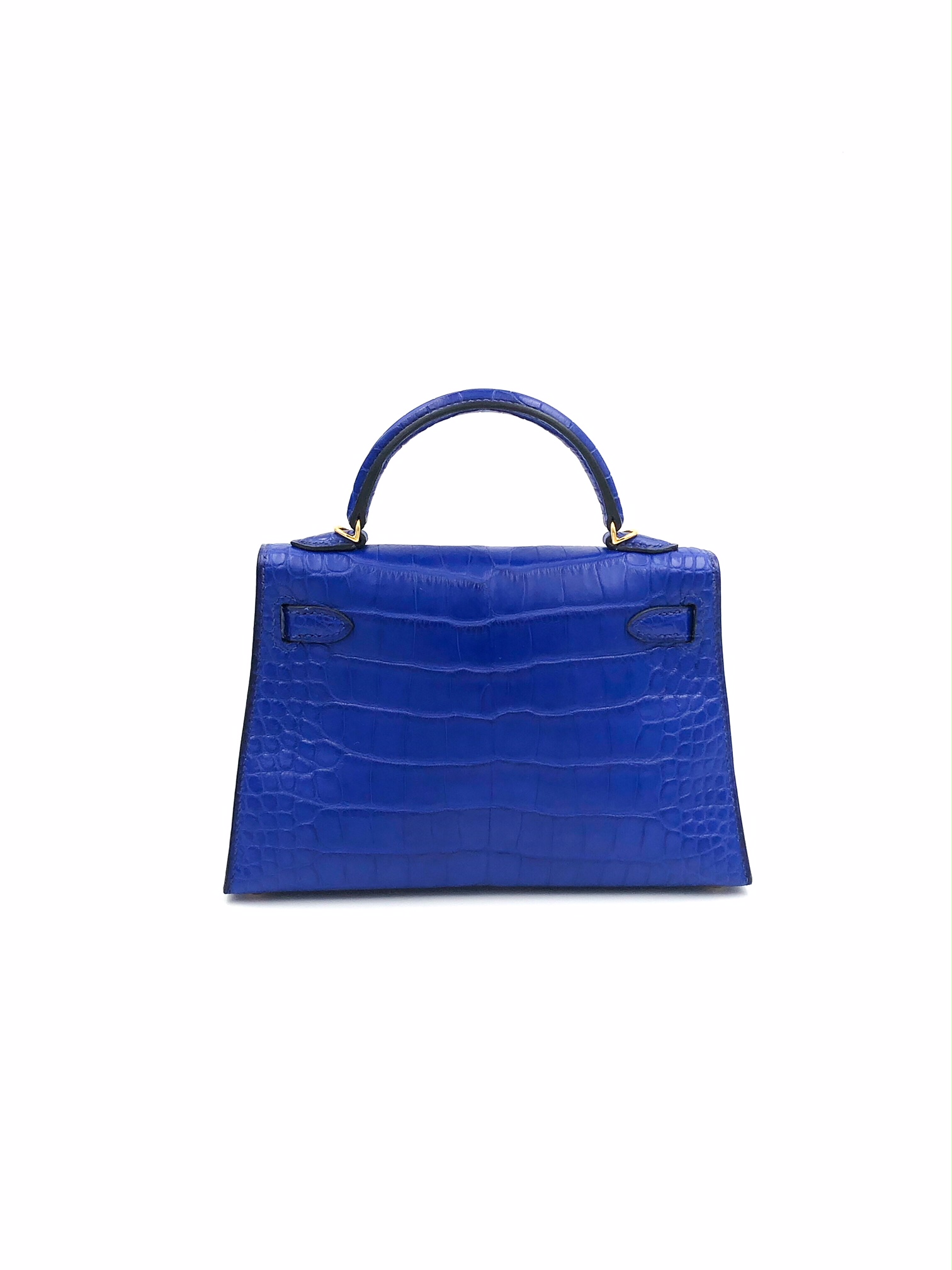 Hermes Kelly Sellier 20 Bleu Zellige Shiny Alligator Gold Hardware –  Madison Avenue Couture