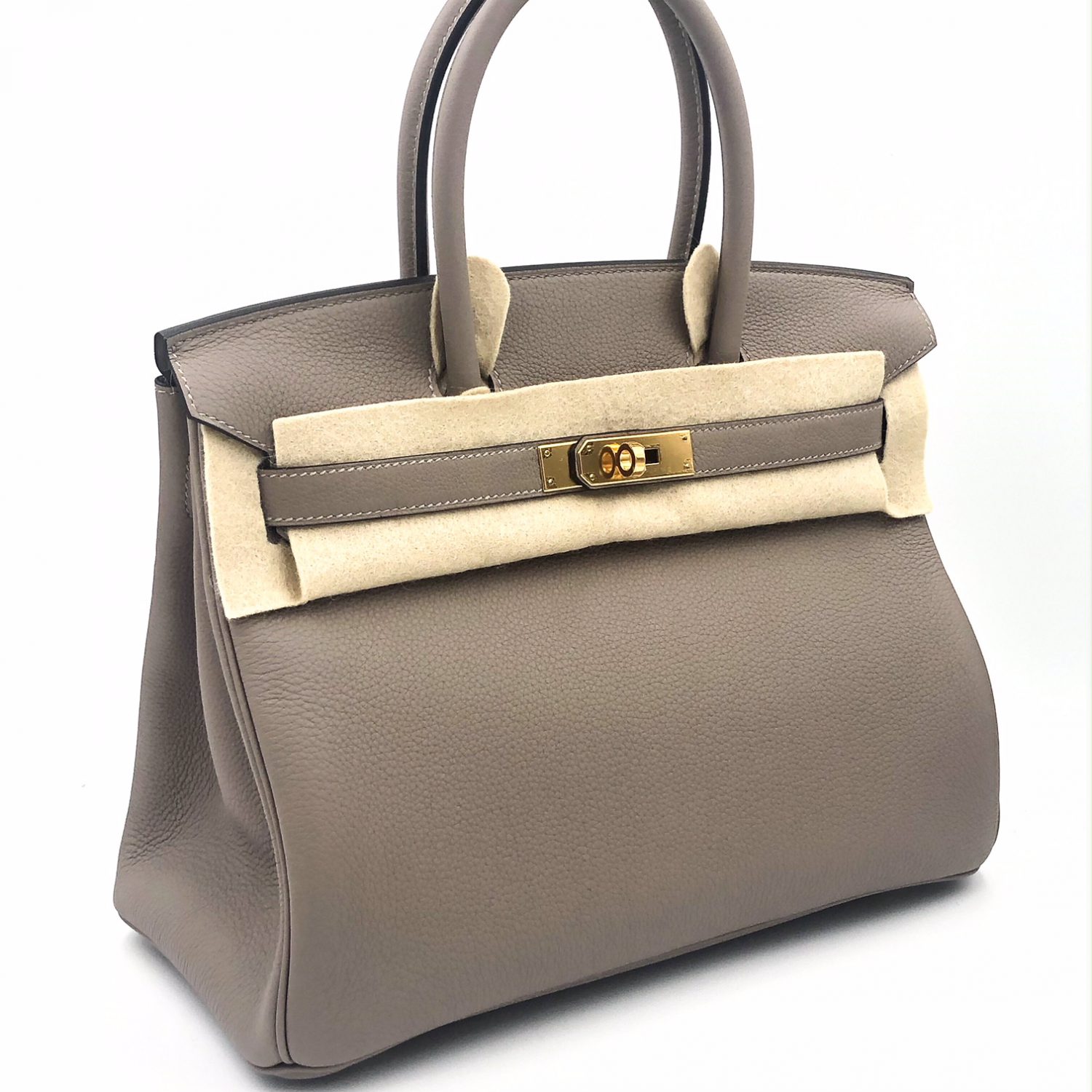 Hermès Gris Asphalte Togo Birkin 30