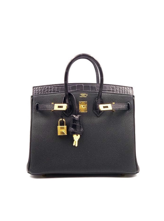 hermes birkin black 25