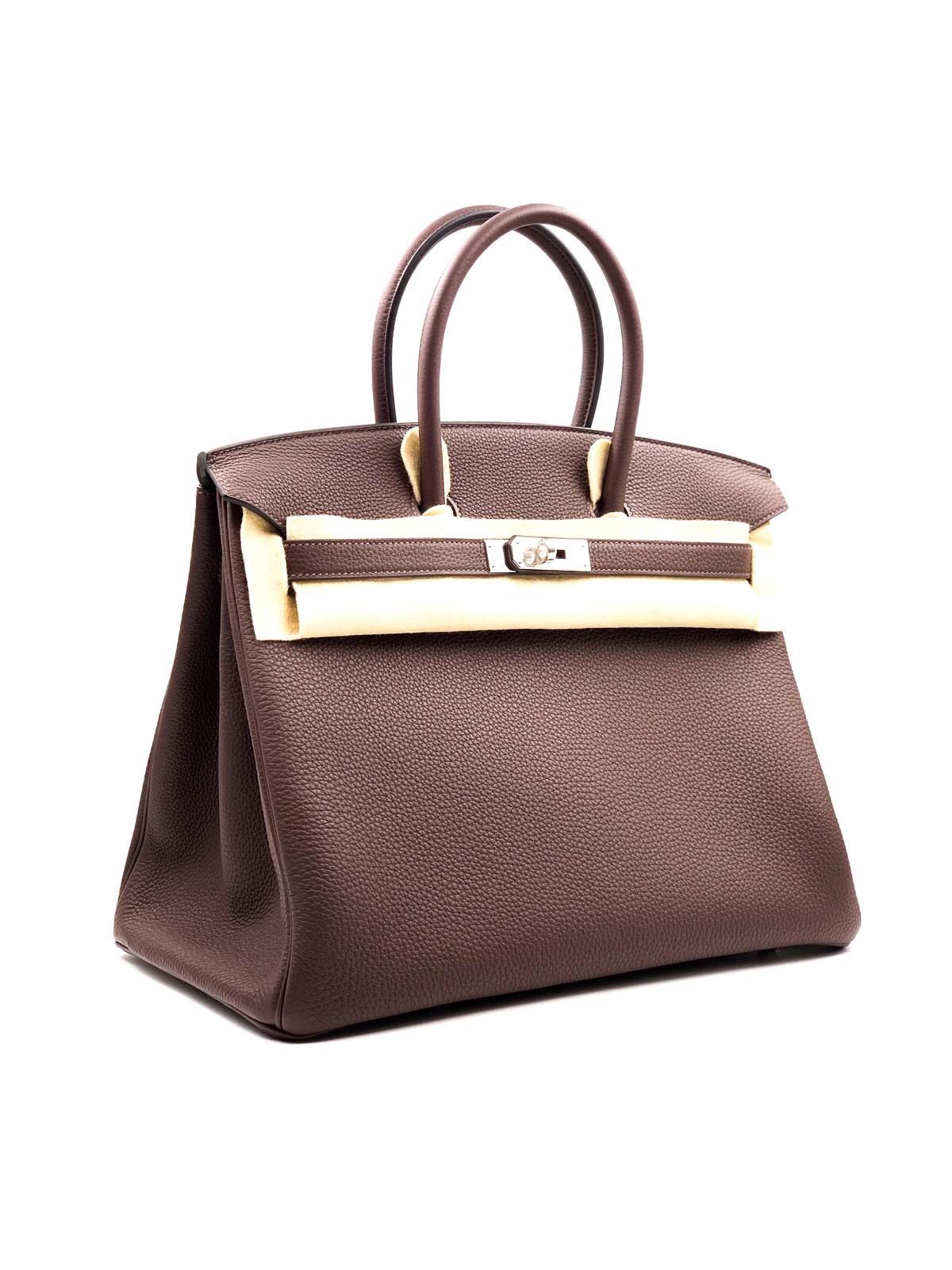 Hermes Bi-Color Togo Birkin with Palladium Hardware, 35cm