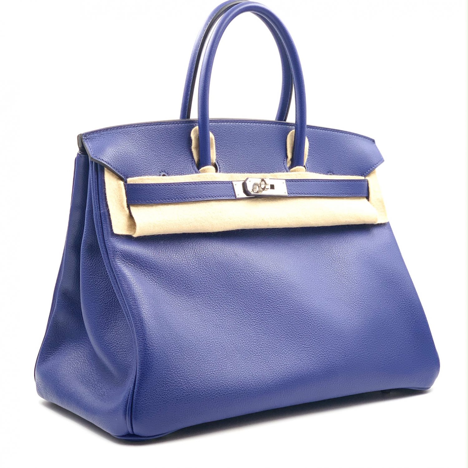 Hermes Birkin 25 Bleu Electrique Togo Gold Hardware #C - Vendome Monte Carlo