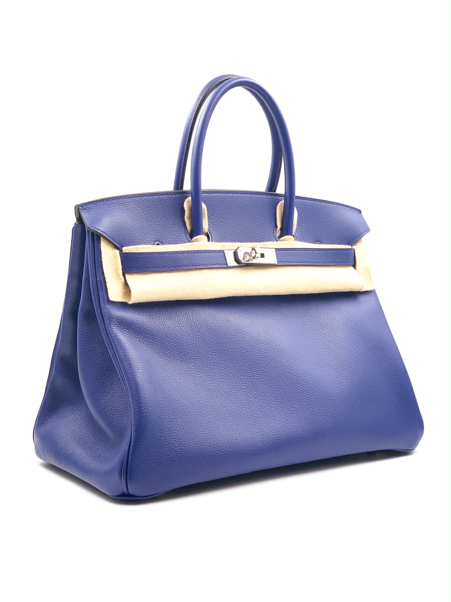 Hermes Bleu Electrique Epsom Birkin 35 - modaselle