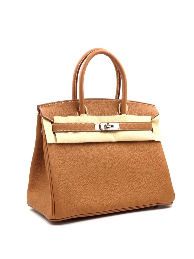 Hermes Birkin 30 Rouge H Togo Gold Hardware #D - Vendome Monte Carlo