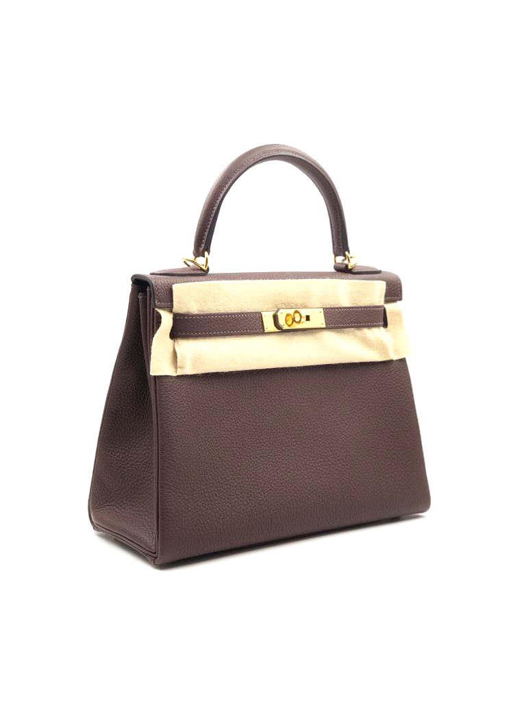 Hermès Kelly 35 Togo Chocolate