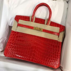 geranium crocodile birkin