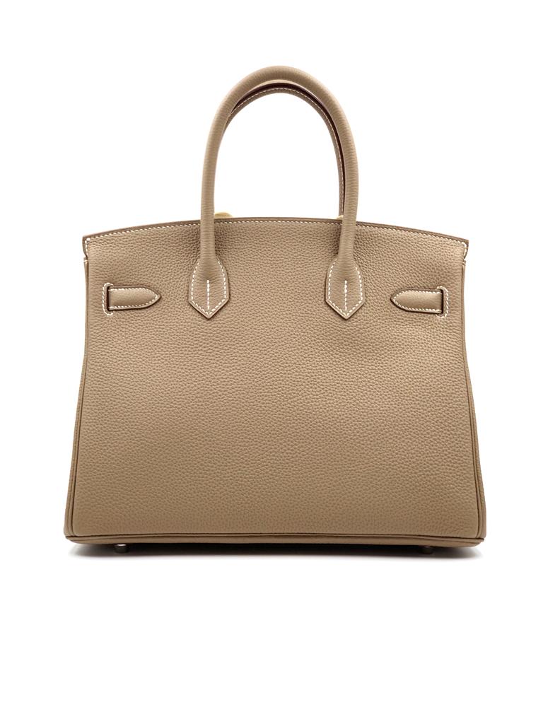 Lot 58 - Hermes Etoupe Togo Birkin 30