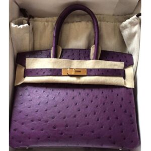 Hermes Birkin 30 Prunoir Alligator Mat (Matte) Gold Hardware - Vendome  Monte Carlo