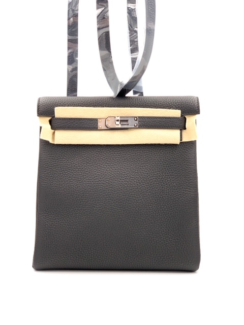 Hermes Kelly Ado Noir Black Clemence Gold Hardware - Vendome Monte Carlo