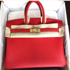 Hermes Kelly 20 Mini Sellier Rouge de Coeur Alligator Lisse Shiny Gold  Hardware #D - Vendome Monte Carlo