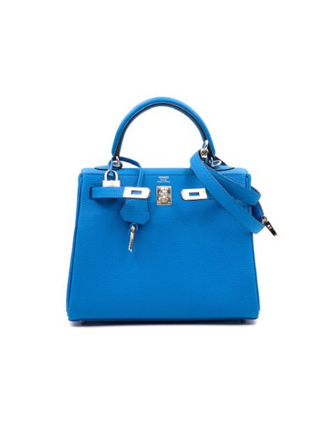 Hermes Birkin 30 Bleu Zanzibar Epsom Palladium Hardware #C