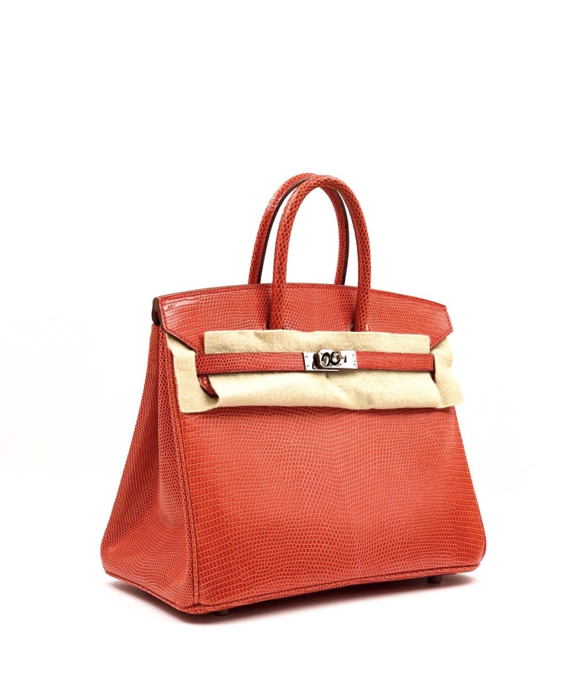 HERMES BIRKIN 25 Tadlakt lether Bougainvillier Hand bag 500050083