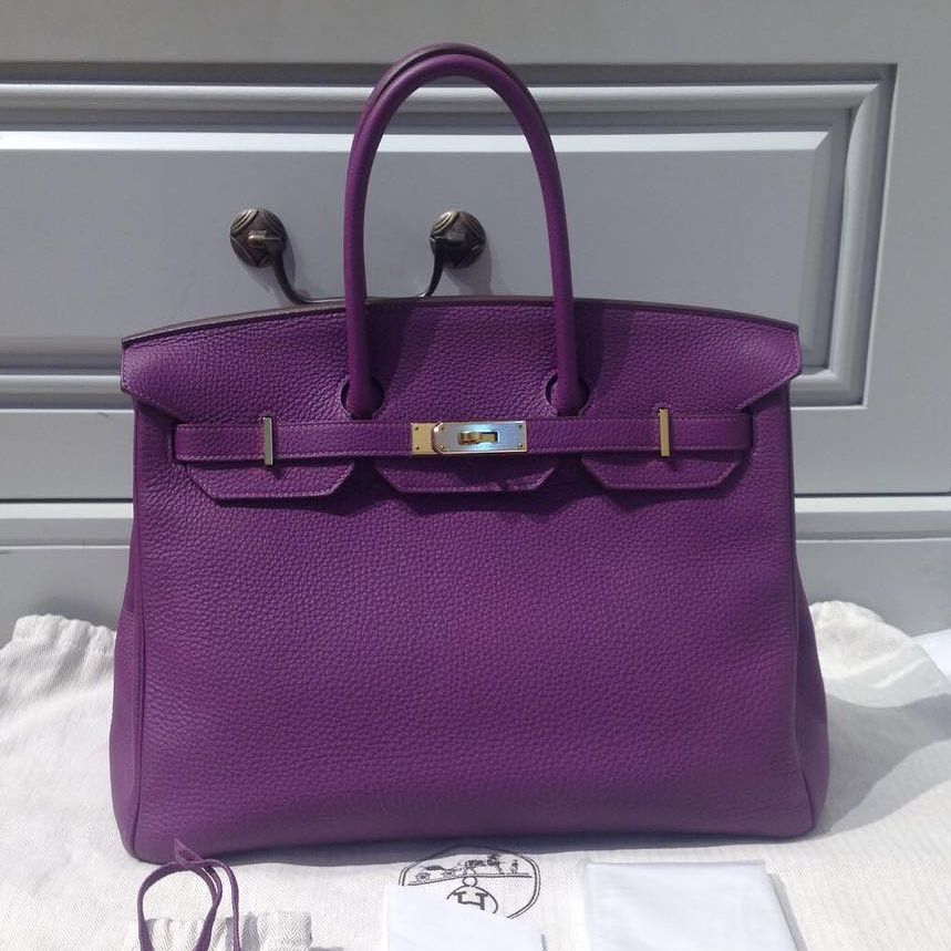 purple birkin