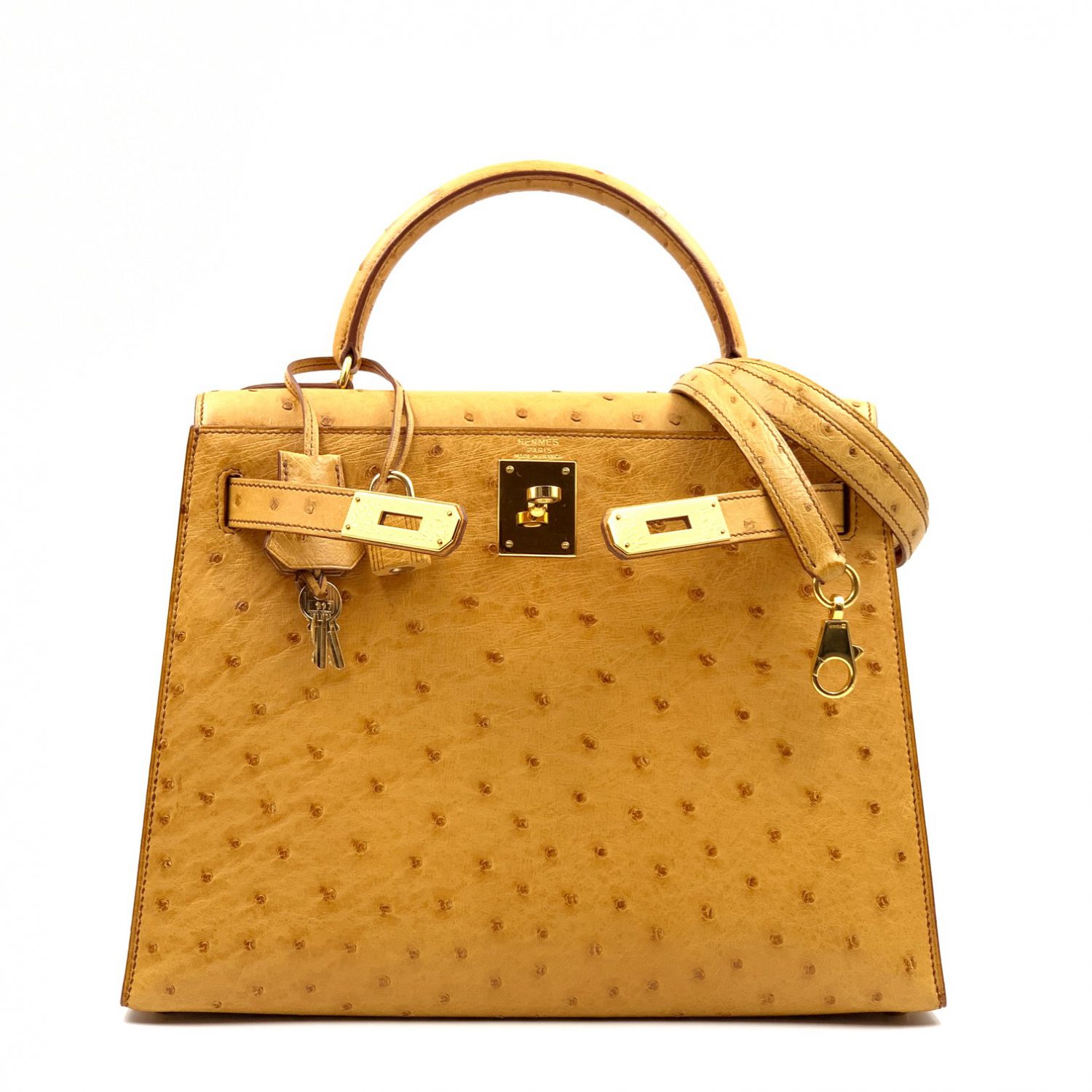 hermes kelly ostrich