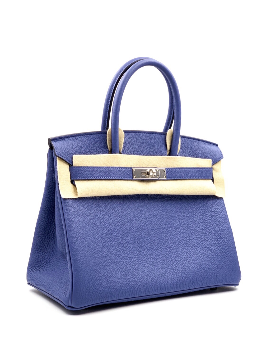 Hermes Birkin 30 Bleu Brighton Togo Palladium Hardware - Vendome