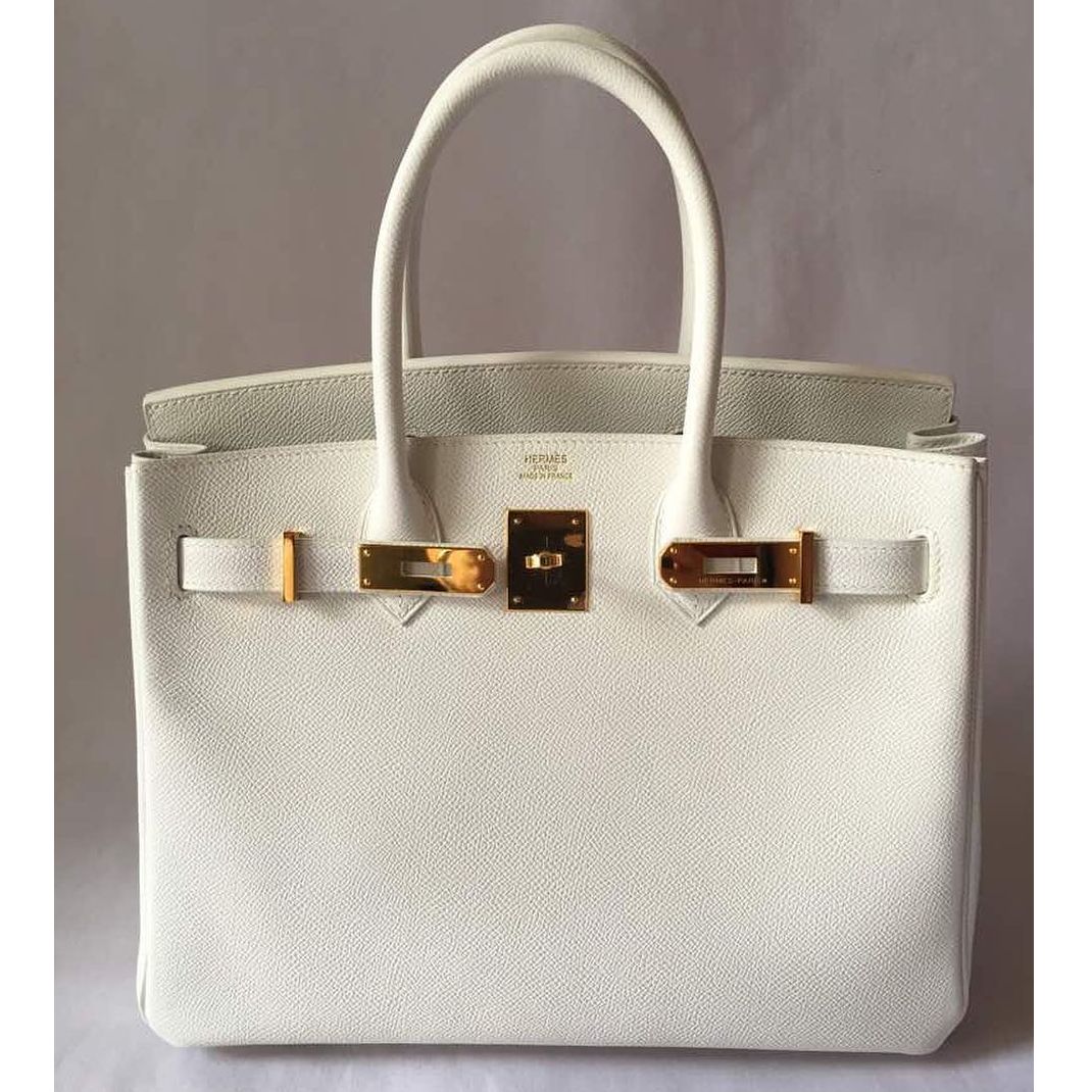 hermes white birkin bag