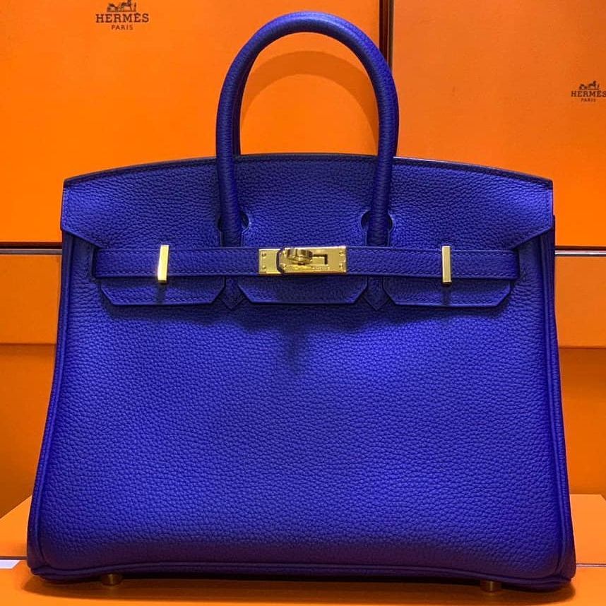 Hermes Birkin Blue