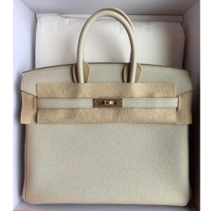 Hermes Birkin 25 Beton Niloticus Mat Matte Palladium Hardware #X - Vendome  Monte Carlo