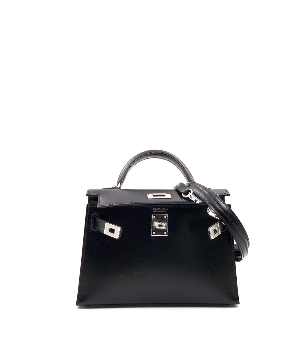 hermes mini kelly black