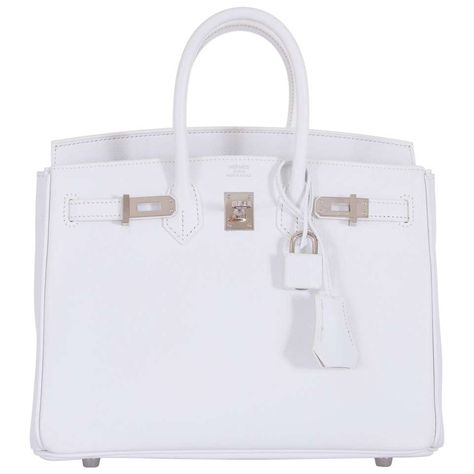 white hermes birkin
