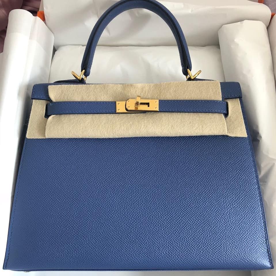 hermes birkin blue brighton