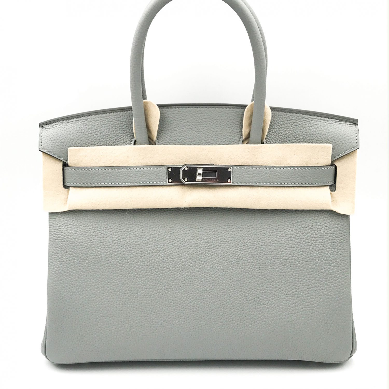 Hermes Special Order 35cm Gris Mouette Togo Birkin Auction