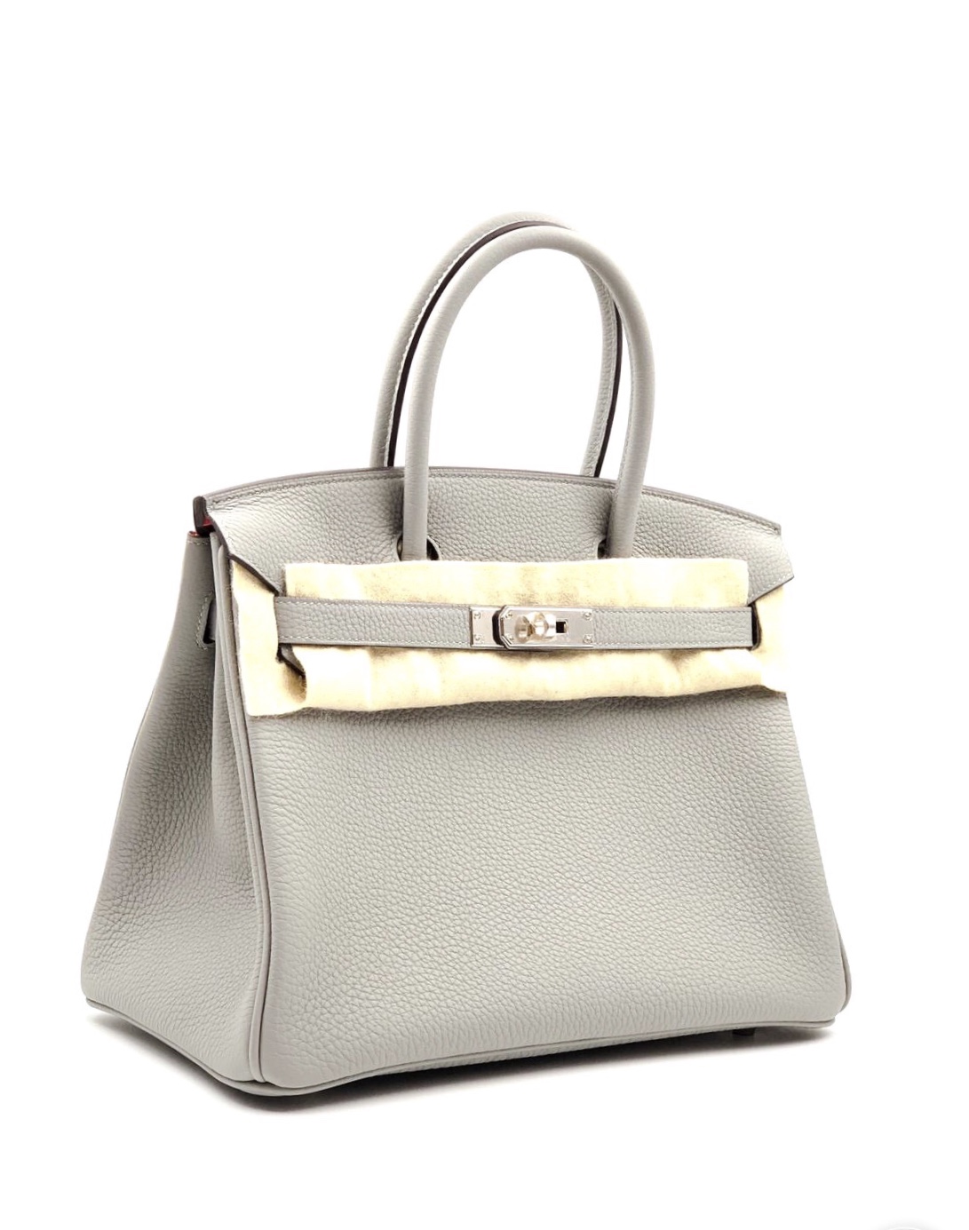 Hermès Birkin Bag 30cm Gris Asphalt Rose Azalee Epsom Gold Hardware