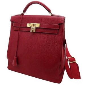 Hermes Birkin 25 Rouge Vif Togo Gold Hardware #C - Vendome Monte Carlo