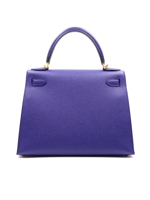 Hermes Kelly 25 Sellier Bleu Electrique Epsom Gold Hardware - Vendome ...