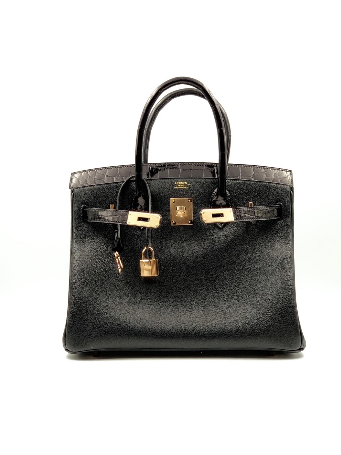 Hermes Birkin 30 Touch Noir/Noir 