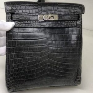 Hermes 24/24-29 Bleu Nuit/Noir Black Togo/Swift Palladium Hardware #D -  Vendome Monte Carlo