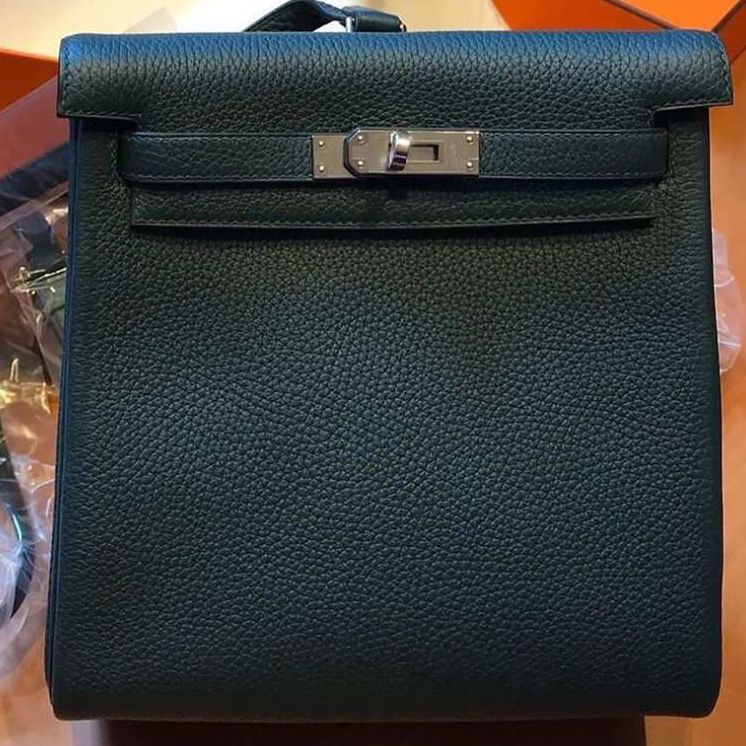 Hermes Kelly Ado Vert Cypres Clemence 