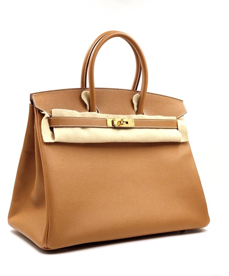 Hermès Birkin 35 Craie Epsom With Gold Hardware