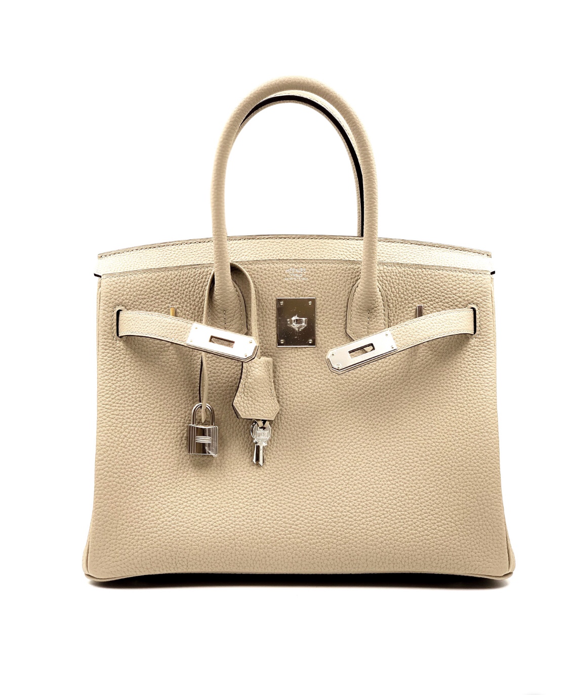 Hermes Birkin 25 Gris Tourterelle Togo Gold Hardware #D - Vendome Monte  Carlo