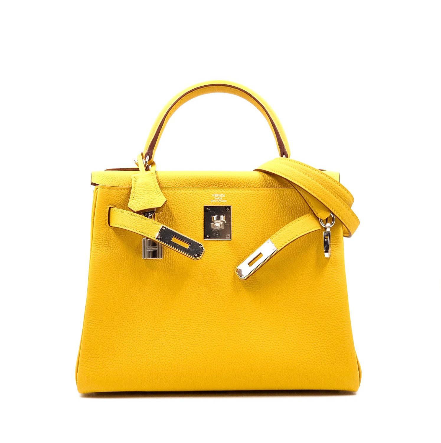 Hermes Birkin 30 Jaune Ambre Epsom Gold Hardware #C - Vendome Monte Carlo