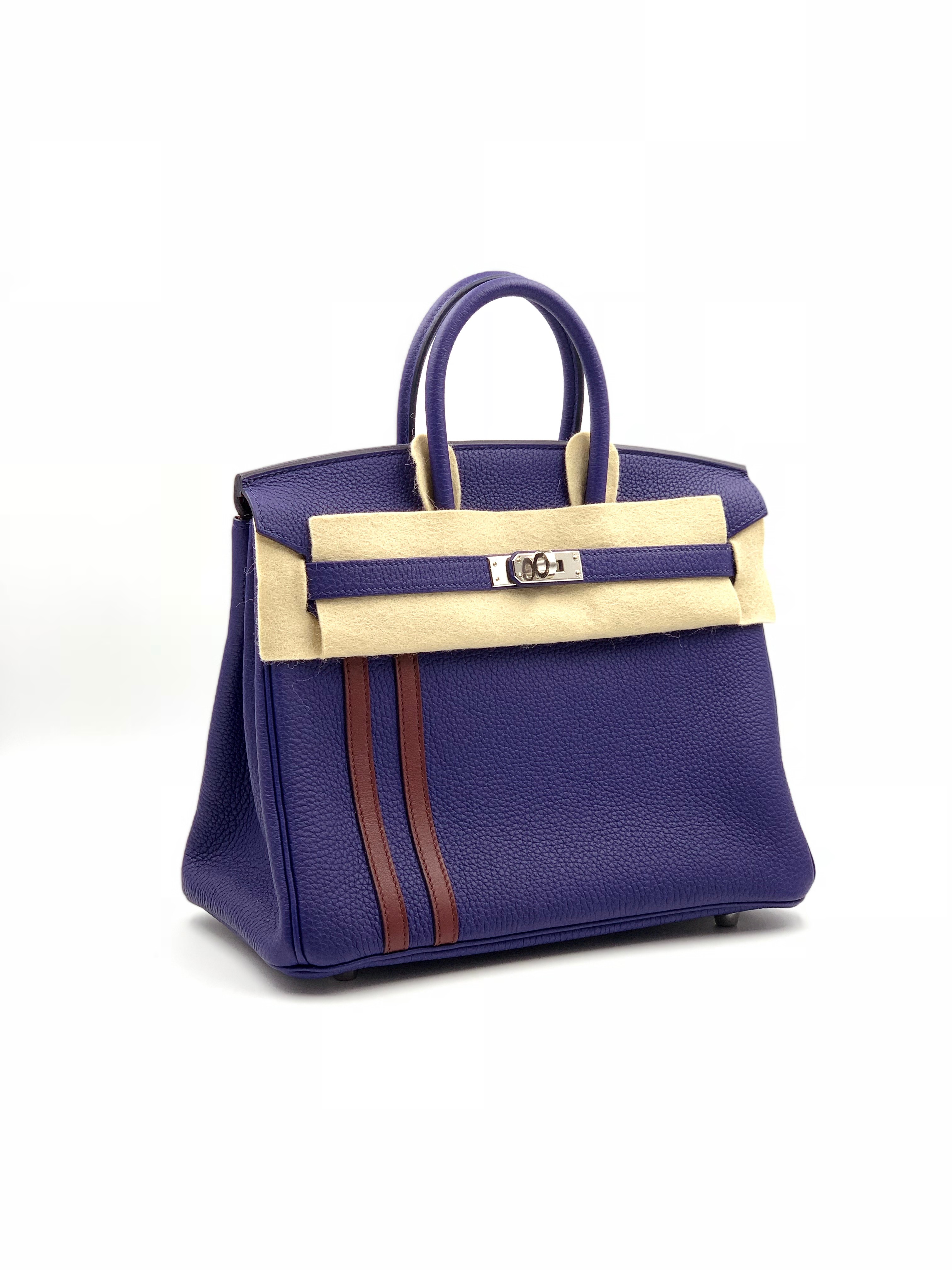 Hermès Birkin 25 Blue Encre (Ink) Togo Gold Hardware – ZAK BAGS